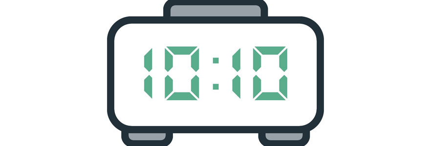 heure miroir 10 h 10